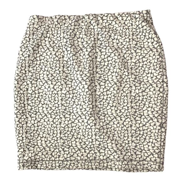 RIANI white and black Love who you are pull on skirt made in Germany US sz 16 - Picture 1 of 4